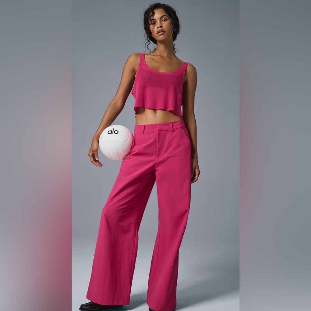 ALO Yoga High-Waist Street Smart Trouser